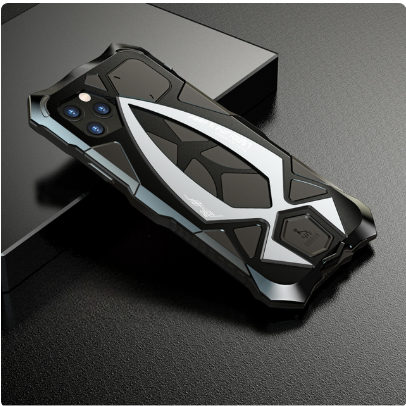 360 Metal Shockproof Armor Case for iPhone - Premium Mobile Phone Cases from Luphie - Just $37! Shop now at Dressmycell.com