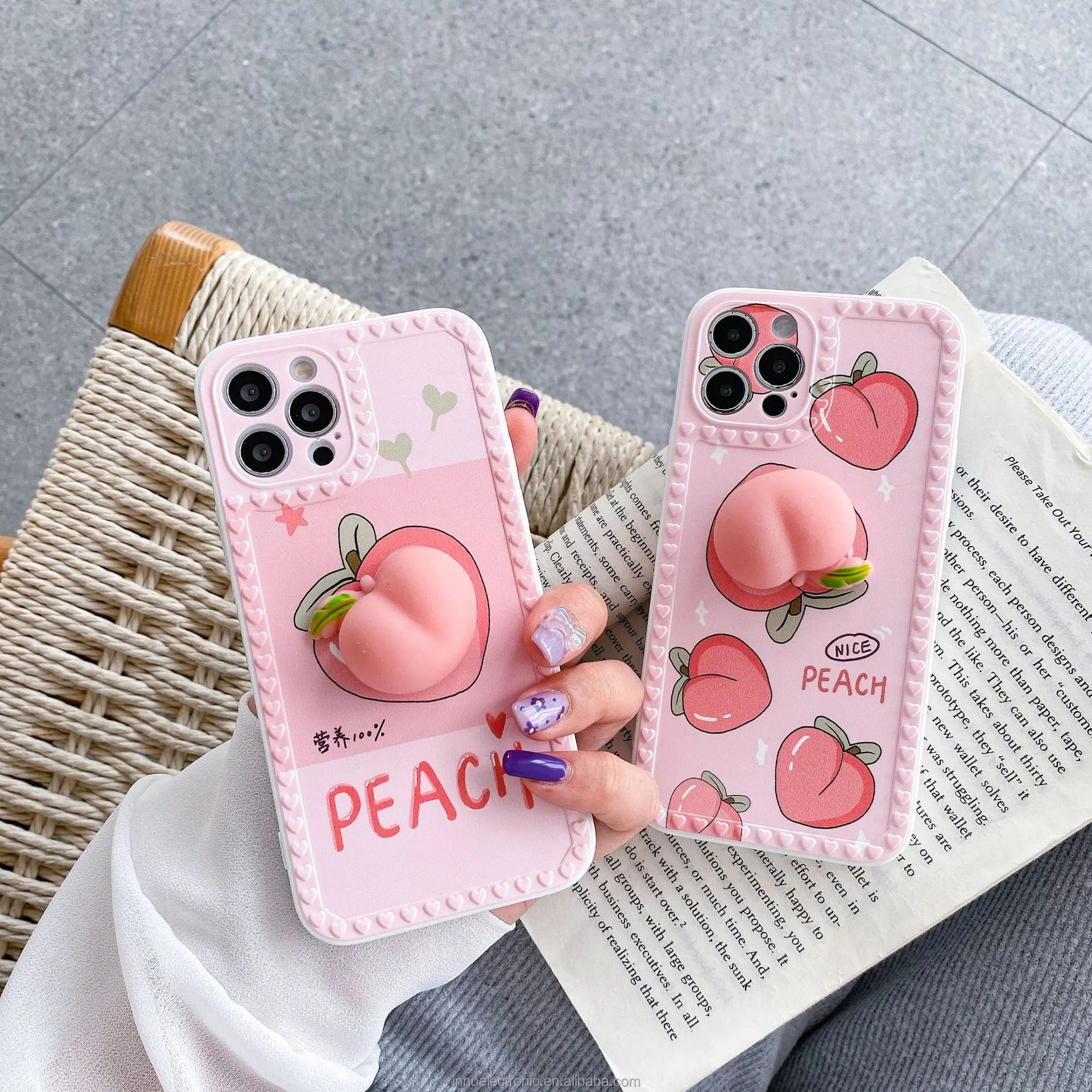 Cute 3D Peach Stress Reliever Case for iPhone - Premium Mobile Phone Cases from Dressmycell.com - Just $15! Shop now at Dressmycell.com Cute 3D Peach Stress Reliever Case for iPhone - Premium Mobile Phone Cases from Dressmycell.com - Just $15! Shop now at Dressmycell.com