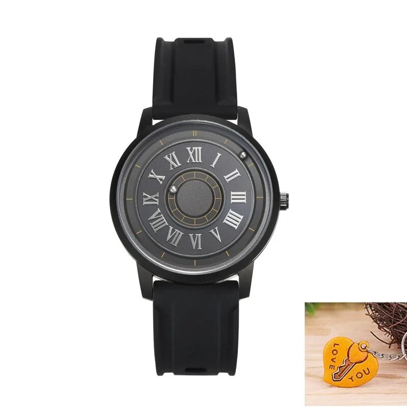 Eutour E040 Magnetic Ball Pointers Watch for Men - Premium Watches from EUTOUR - Just $60! Shop now at Dressmycell.com