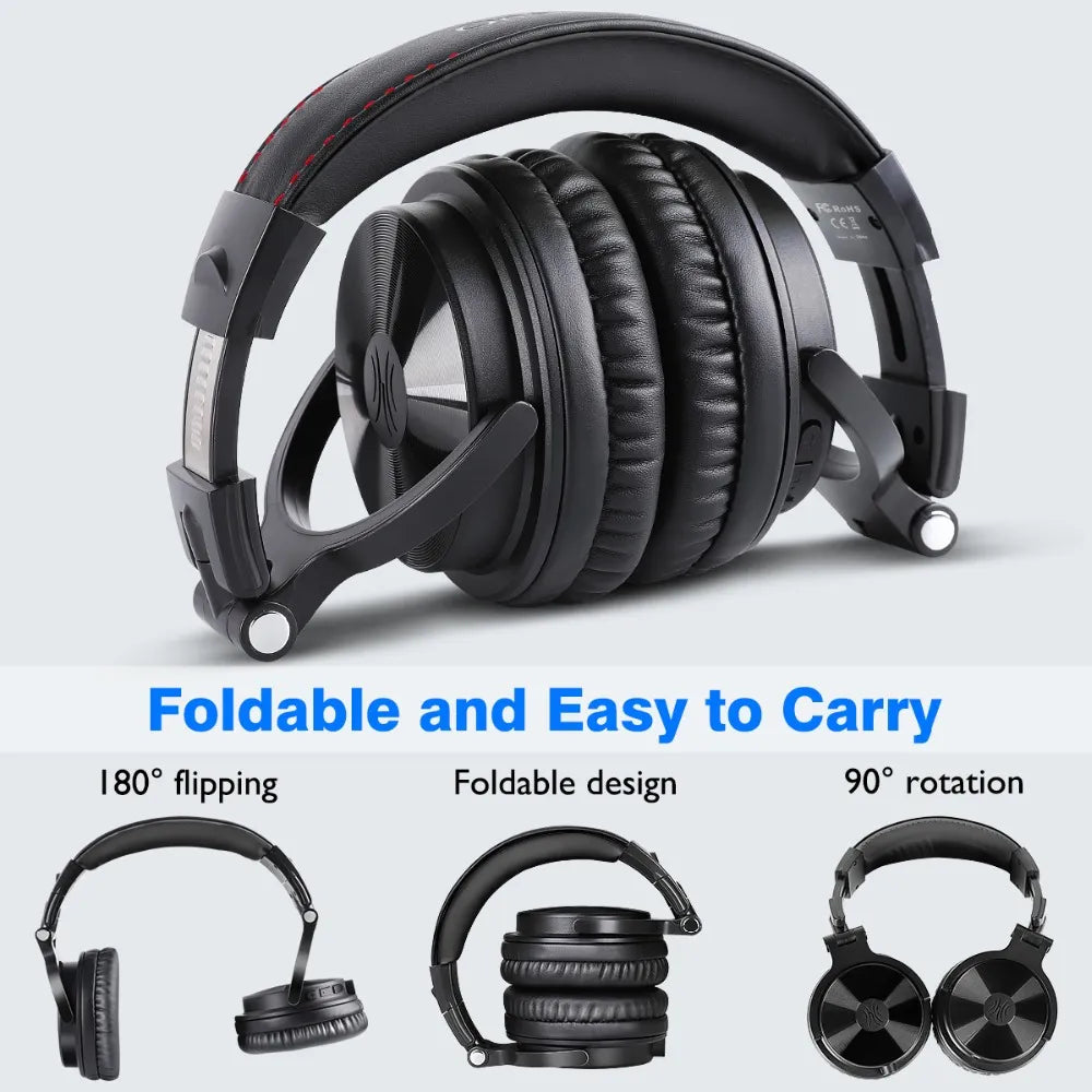 Oneodio Foldable Over Ear Bluetooth Wireless Headphones - Premium Electronics from Dressmycell.com - Just $70! Shop now at Dressmycell.com