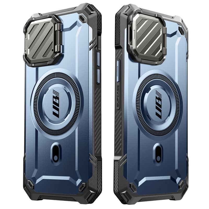 Full Body Rugged Case with Camera Cover & Built-in Kickstand For iPhone Pro Max - Premium Mobile Phone Cases from SUPCASE - Just $49! Shop now at Dressmycell.com Full Body Rugged Case with Camera Cover & Built-in Kickstand For iPhone Pro Max - Premium Mobile Phone Cases from SUPCASE - Just $49! Shop now at Dressmycell.com