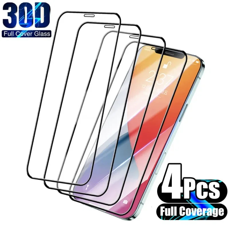 4Pcs Full Cover Tempered Glass For iPhone - Premium Screen Protectors from Dressmycell.com - Just $15! Shop now at Dressmycell.com 4Pcs Full Cover Tempered Glass For iPhone - Premium Screen Protectors from Dressmycell.com - Just $15! Shop now at Dressmycell.com