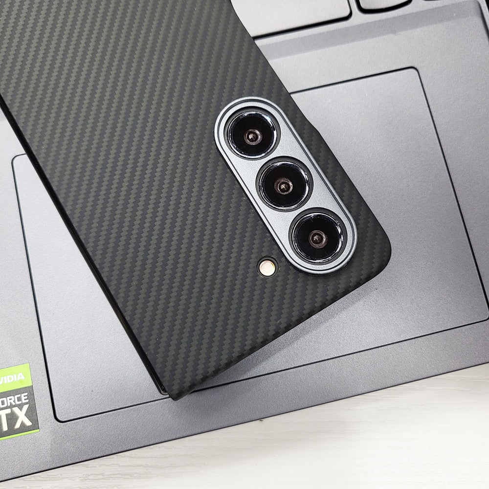 YTF Carbon Fiber Case For Samsung Galaxy Z Fold 5