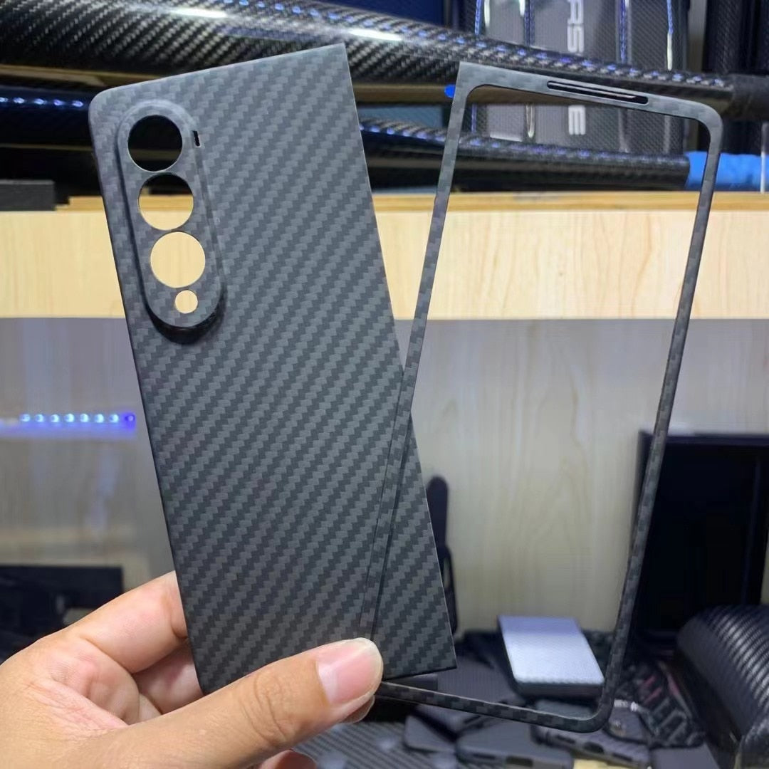 YTF-Carbon Fiber Case For Samsung Galaxy Z Fold - Premium Mobile Phone Cases from Dressmycell.com - Just $44.00! Shop now at Dressmycell.com YTF-Carbon Fiber Case For Samsung Galaxy Z Fold - Premium Mobile Phone Cases from Dressmycell.com - Just $44.00! Shop now at Dressmycell.com