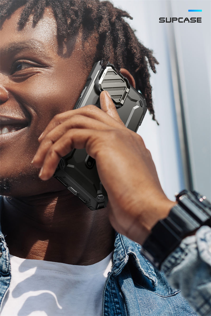 Full Body Rugged Case with Camera Cover & Built-in Kickstand For iPhone Pro Max - Premium Mobile Phone Cases from SUPCASE - Just $49! Shop now at Dressmycell.com Full Body Rugged Case with Camera Cover & Built-in Kickstand For iPhone Pro Max - Premium Mobile Phone Cases from SUPCASE - Just $49! Shop now at Dressmycell.com