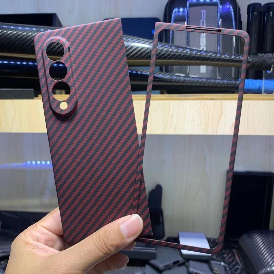 YTF-Carbon Fiber Case For Samsung Galaxy Z Fold - Premium Mobile Phone Cases from Dressmycell.com - Just $44.00! Shop now at Dressmycell.com YTF-Carbon Fiber Case For Samsung Galaxy Z Fold - Premium Mobile Phone Cases from Dressmycell.com - Just $44.00! Shop now at Dressmycell.com