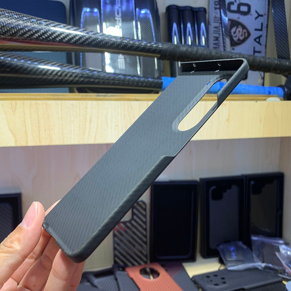 YTF-Carbon Fiber Case For Samsung Galaxy Z Fold - Premium Mobile Phone Cases from Dressmycell.com - Just $44.00! Shop now at Dressmycell.com YTF-Carbon Fiber Case For Samsung Galaxy Z Fold - Premium Mobile Phone Cases from Dressmycell.com - Just $44.00! Shop now at Dressmycell.com