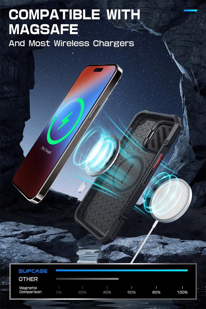 Full Body Rugged Case with Camera Cover & Built-in Kickstand For iPhone Pro Max - Premium Mobile Phone Cases from SUPCASE - Just $49! Shop now at Dressmycell.com Full Body Rugged Case with Camera Cover & Built-in Kickstand For iPhone Pro Max - Premium Mobile Phone Cases from SUPCASE - Just $49! Shop now at Dressmycell.com