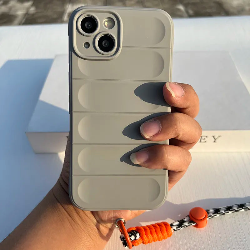 Matte Silicone  3D Stripe Case For iPhone - Premium Mobile Phone Cases from Inandlay - Just $16! Shop now at Dressmycell.com Matte Silicone  3D Stripe Case For iPhone - Premium Mobile Phone Cases from Inandlay - Just $16! Shop now at Dressmycell.com
