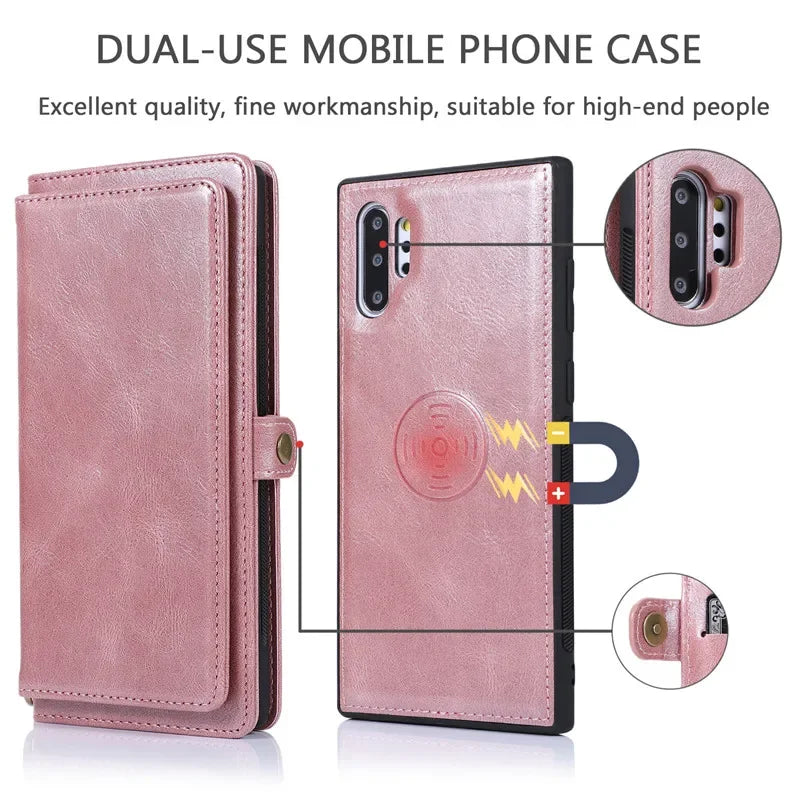 Zleepy Flip Leather Wallet Case For Samsung Zleepy Flip Leather Wallet Case For Samsung