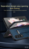 Leather Cover with Portable Wristband For Samsung Galaxy Z Fold - Premium Mobile Phone Cases from Dressmycell.com - Just $25! Shop now at Dressmycell.com Leather Cover with Portable Wristband For Samsung Galaxy Z Fold - Premium Mobile Phone Cases from Dressmycell.com - Just $25! Shop now at Dressmycell.com