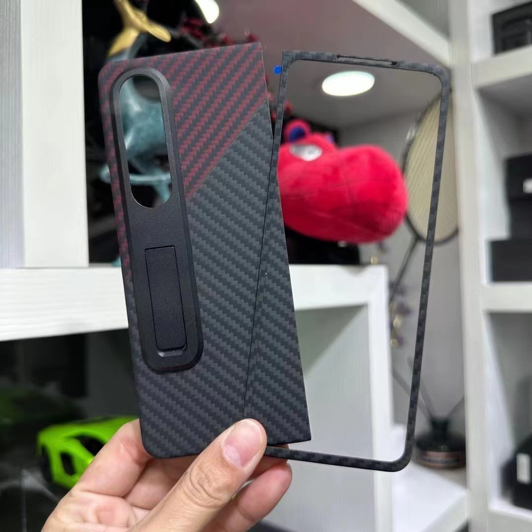 YTF-Carbon Fiber Case For Samsung Galaxy Z Fold - Premium Mobile Phone Cases from Dressmycell.com - Just $44.00! Shop now at Dressmycell.com YTF-Carbon Fiber Case For Samsung Galaxy Z Fold - Premium Mobile Phone Cases from Dressmycell.com - Just $44.00! Shop now at Dressmycell.com