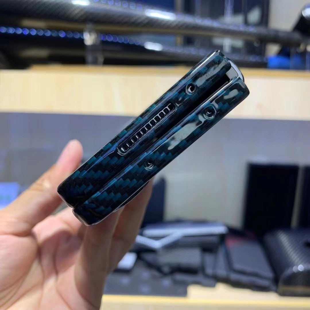 YTF-Carbon Fiber Case For Samsung Galaxy Z Fold - Premium Mobile Phone Cases from Dressmycell.com - Just $44.00! Shop now at Dressmycell.com YTF-Carbon Fiber Case For Samsung Galaxy Z Fold - Premium Mobile Phone Cases from Dressmycell.com - Just $44.00! Shop now at Dressmycell.com