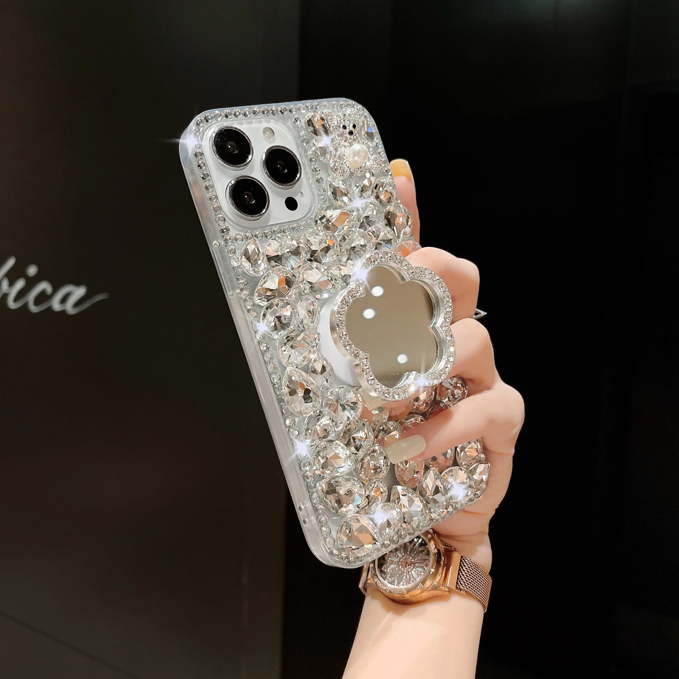 Luxury Diamond Makeup Mirror Case For iPhone - Premium Mobile Phone Cases from Dressmycell.com - Just $25! Shop now at Dressmycell.com Luxury Diamond Makeup Mirror Case For iPhone - Premium Mobile Phone Cases from Dressmycell.com - Just $25! Shop now at Dressmycell.com