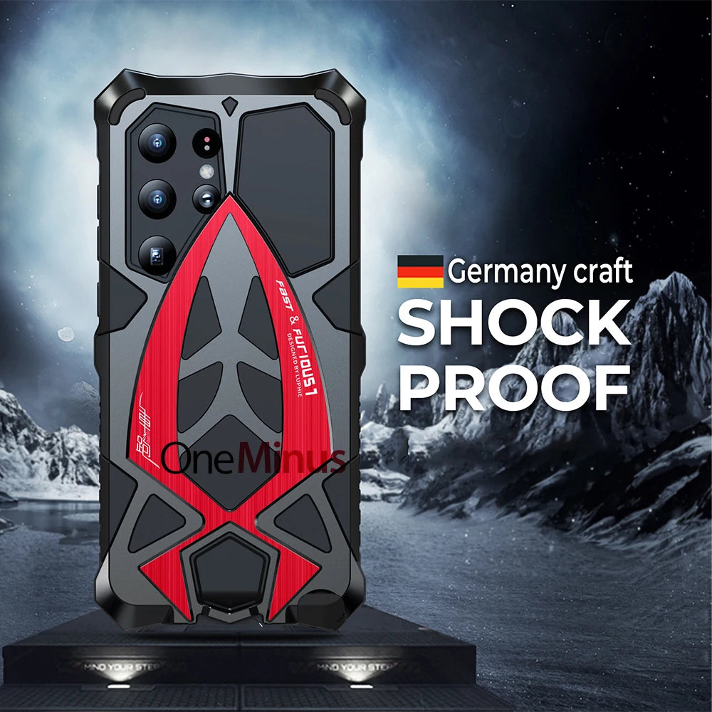 Military Shockproof Luphie Metal Armor Case For Samsung - Premium Mobile Phone Cases from Luphie - Just $36! Shop now at Dressmycell.com Military Shockproof Luphie Metal Armor Case For Samsung - Premium Mobile Phone Cases from Luphie - Just $36! Shop now at Dressmycell.com