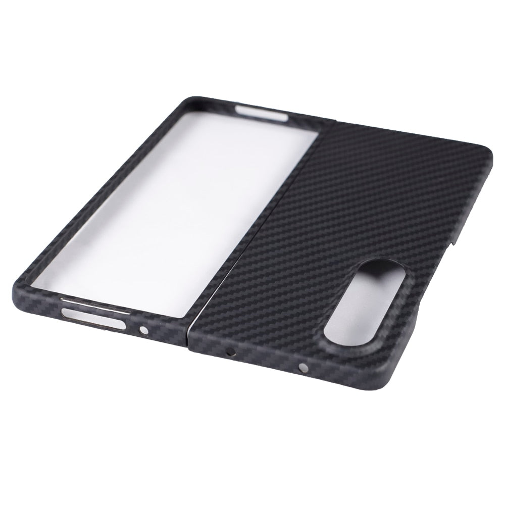 YTF-Carbon Fiber Case For Samsung Galaxy Z Fold - Premium Mobile Phone Cases from Dressmycell.com - Just $44.00! Shop now at Dressmycell.com YTF-Carbon Fiber Case For Samsung Galaxy Z Fold - Premium Mobile Phone Cases from Dressmycell.com - Just $44.00! Shop now at Dressmycell.com