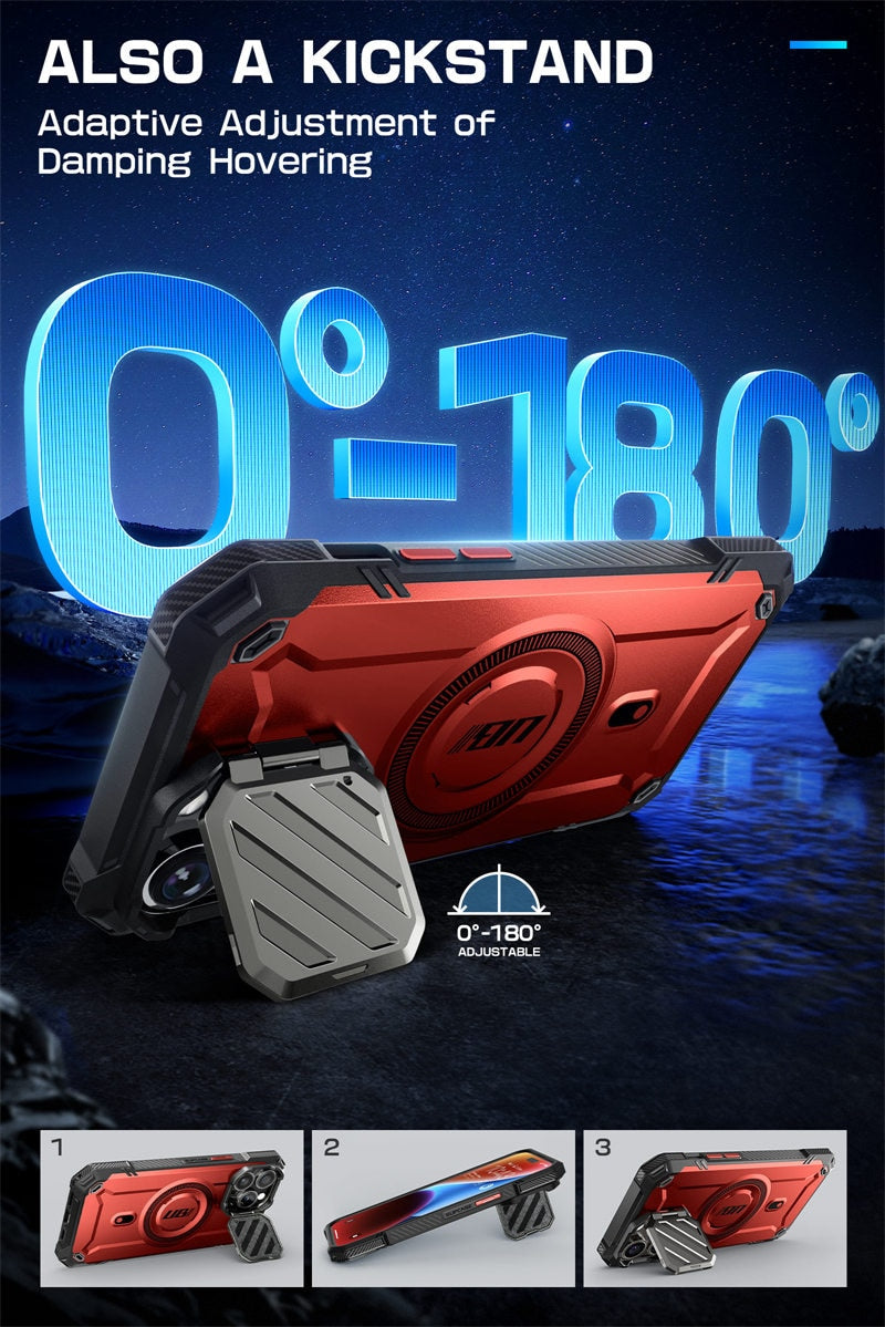 Full Body Rugged Case with Camera Cover & Built-in Kickstand For iPhone Pro Max - Premium Mobile Phone Cases from SUPCASE - Just $49! Shop now at Dressmycell.com Full Body Rugged Case with Camera Cover & Built-in Kickstand For iPhone Pro Max - Premium Mobile Phone Cases from SUPCASE - Just $49! Shop now at Dressmycell.com