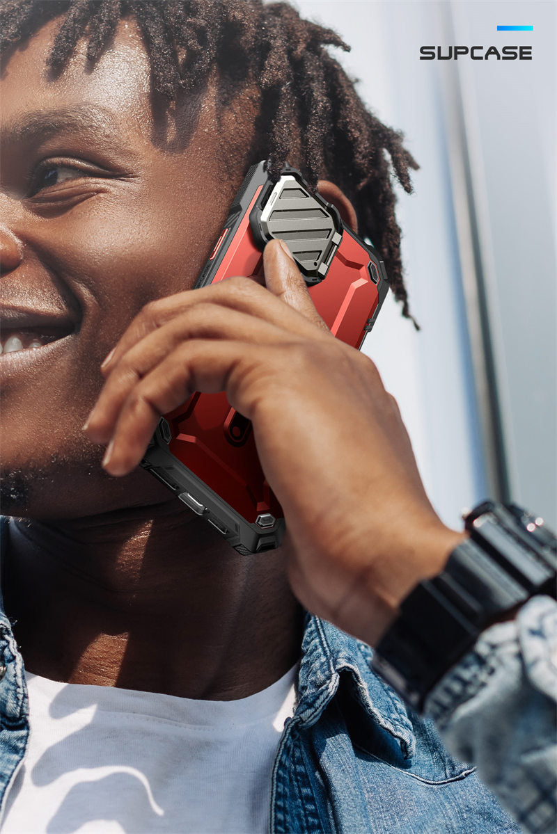 Full Body Rugged Case with Camera Cover & Built-in Kickstand For iPhone Pro Max - Premium Mobile Phone Cases from SUPCASE - Just $49! Shop now at Dressmycell.com Full Body Rugged Case with Camera Cover & Built-in Kickstand For iPhone Pro Max - Premium Mobile Phone Cases from SUPCASE - Just $49! Shop now at Dressmycell.com