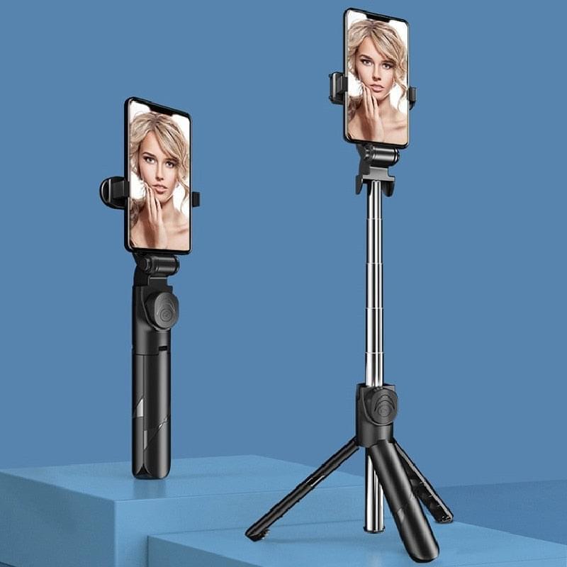 Bluetooth-Compatible Selfie Stick & Mobile Phone Holder - Premium Other Phone Accessories from Dressmycell.com - Just $25.00! Shop now at Dressmycell.com