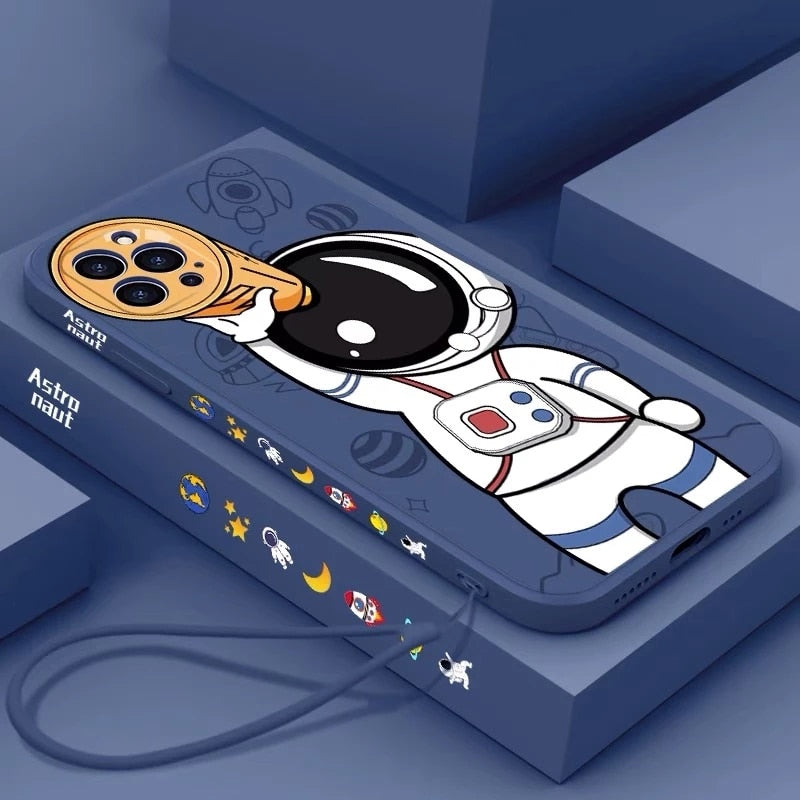 Nasa Astronaut Silicon Case with Lanyard For iPhone - Premium Mobile Phone Cases from Dressmycell.com - Just $16.00! Shop now at Dressmycell.com Nasa Astronaut Silicon Case with Lanyard For iPhone - Premium Mobile Phone Cases from Dressmycell.com - Just $16.00! Shop now at Dressmycell.com