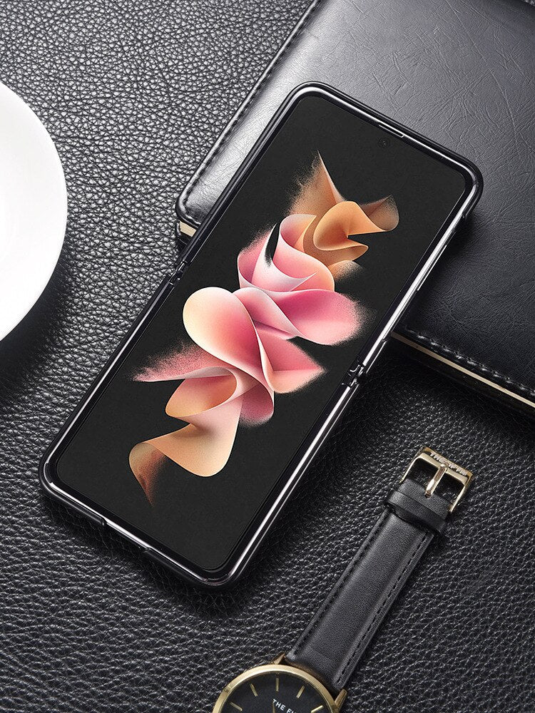 Litchi PU Leather Case For Samsung Z Flip - Premium Mobile Phone Cases from Dressmycell.com - Just $20.00! Shop now at Dressmycell.com Litchi PU Leather Case For Samsung Z Flip - Premium Mobile Phone Cases from Dressmycell.com - Just $20.00! Shop now at Dressmycell.com