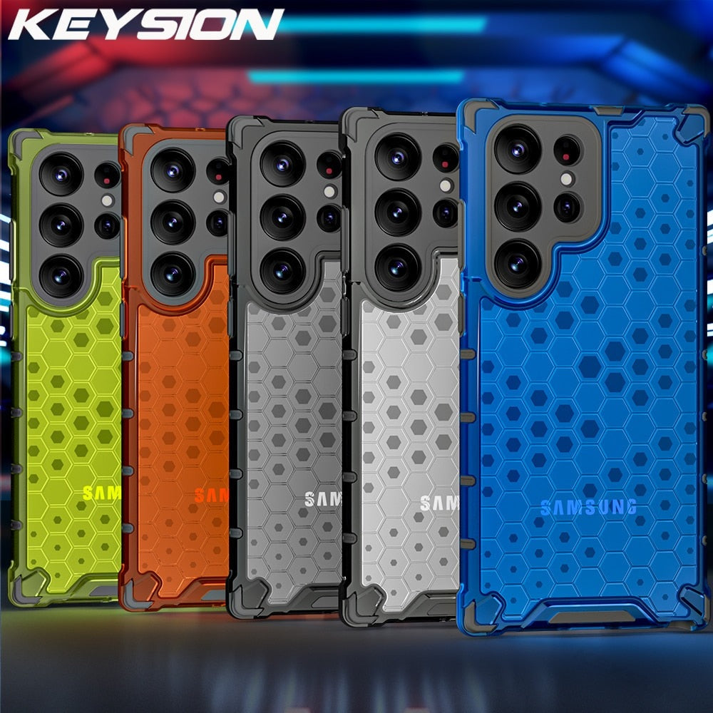 Keysion Honeycomb  Shockproof Case for Samsung - Premium Mobile Phone Cases from Keysion - Just $19.00! Shop now at Dressmycell.com Keysion Honeycomb  Shockproof Case for Samsung - Premium Mobile Phone Cases from Keysion - Just $19.00! Shop now at Dressmycell.com
