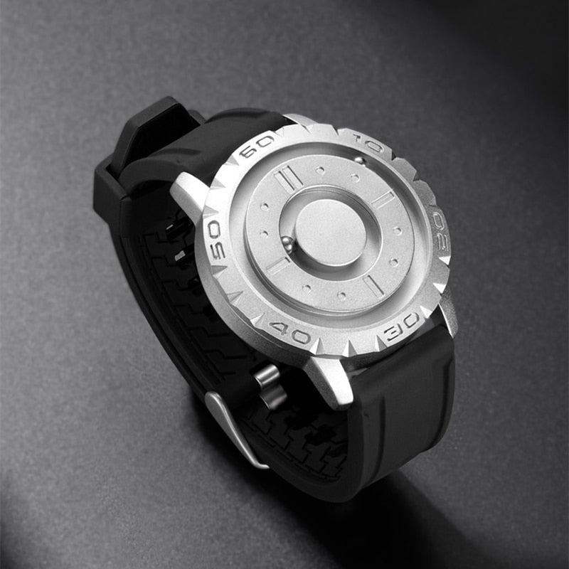 Eutour Iron Ball Magnetic Pointer Quartz Watch for Men - Premium Watches from Eutour - Just $62.00! Shop now at Dressmycell.com