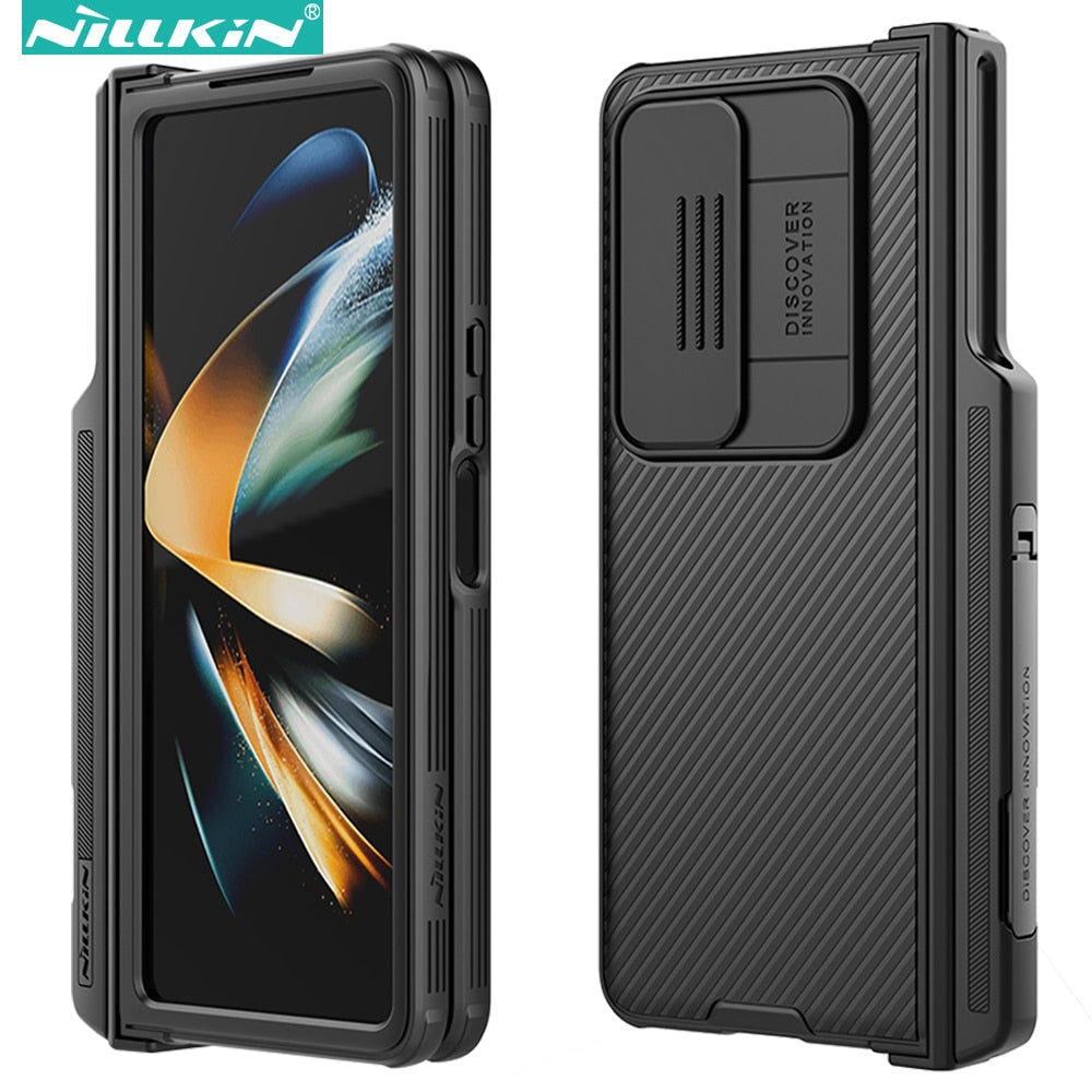 Nillkin CamShield Pro Case for Samsung Galaxy Z Fold 4 - Premium Mobile Phone Cases from Nillkin - Just $38.00! Shop now at Dressmycell.com Nillkin CamShield Pro Case for Samsung Galaxy Z Fold 4 - Premium Mobile Phone Cases from Nillkin - Just $38.00! Shop now at Dressmycell.com