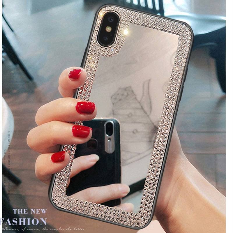 Fashion Mirror Case For iPhone - Premium Mobile Phone Cases from Dressmycell.com - Just $17.00! Shop now at Dressmycell.com