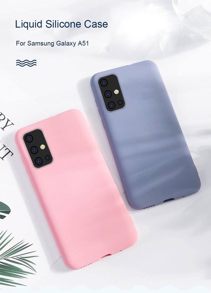 Liquid Silicone Soft Case For Samsung - Premium Mobile Phone Cases from Dressmycell.com - Just $13.00! Shop now at Dressmycell.com