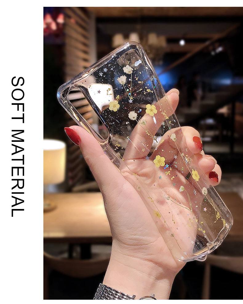 Pressed Real Dry Flowers Glitter Clear Case For Samsung - Premium Mobile Phone Cases from Dressmycell.com - Just $16.00! Shop now at Dressmycell.com Pressed Real Dry Flowers Glitter Clear Case For Samsung - Premium Mobile Phone Cases from Dressmycell.com - Just $16.00! Shop now at Dressmycell.com