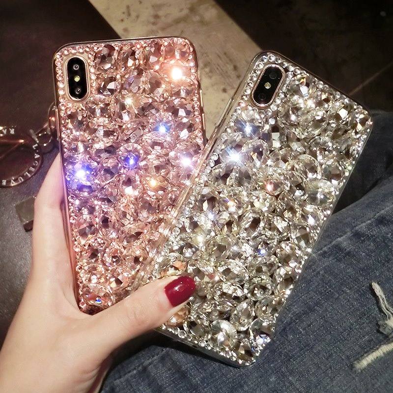 Fashion Crystal Diamond Case For iPhone - Premium Mobile Phone Cases from Dressmycell.com - Just $22.00! Shop now at Dressmycell.com