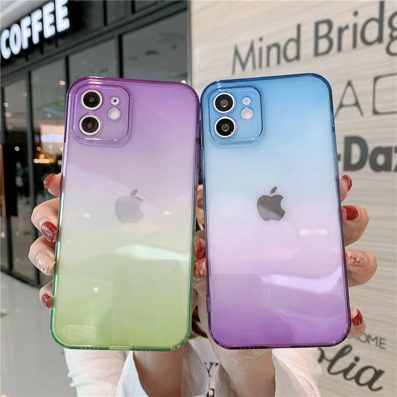 Gradient Colored Case For iPhone - Premium Mobile Phone Cases from Dressmycell.com - Just $15.00! Shop now at Dressmycell.com