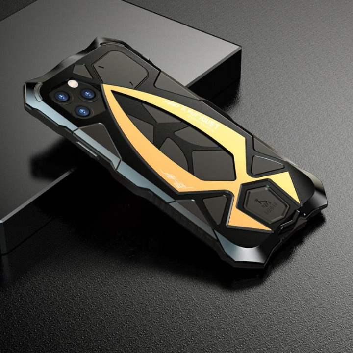360 Metal Shockproof Armor Case for iPhone - Premium Mobile Phone Cases from Luphie - Just $37! Shop now at Dressmycell.com