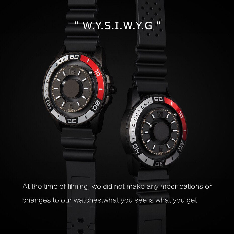 Eutour Magnetic Iron Balls Watch for Men - Premium Watches from Eutour - Just $65.00! Shop now at Dressmycell.com
