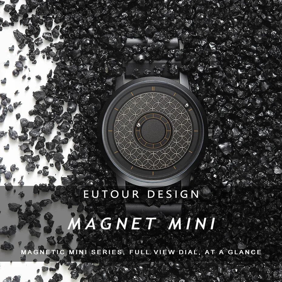 Eutour E040 Magnetic Ball Pointers Watch for Men - Premium Watches from EUTOUR - Just $60! Shop now at Dressmycell.com