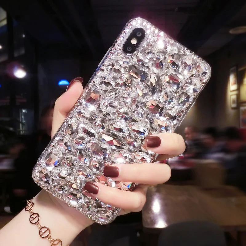 Fashion Crystal Diamond Case For Samsung - Premium Mobile Phone Cases from Dressmycell.com - Just $22! Shop now at Dressmycell.com