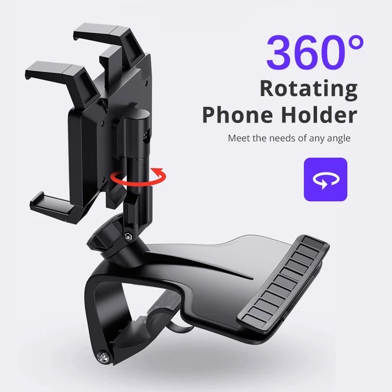 Car Dashboard 360 degree Rotation Phone Holder - Premium Other Phone Accessories from Dressmycell.com - Just $28! Shop now at Dressmycell.com