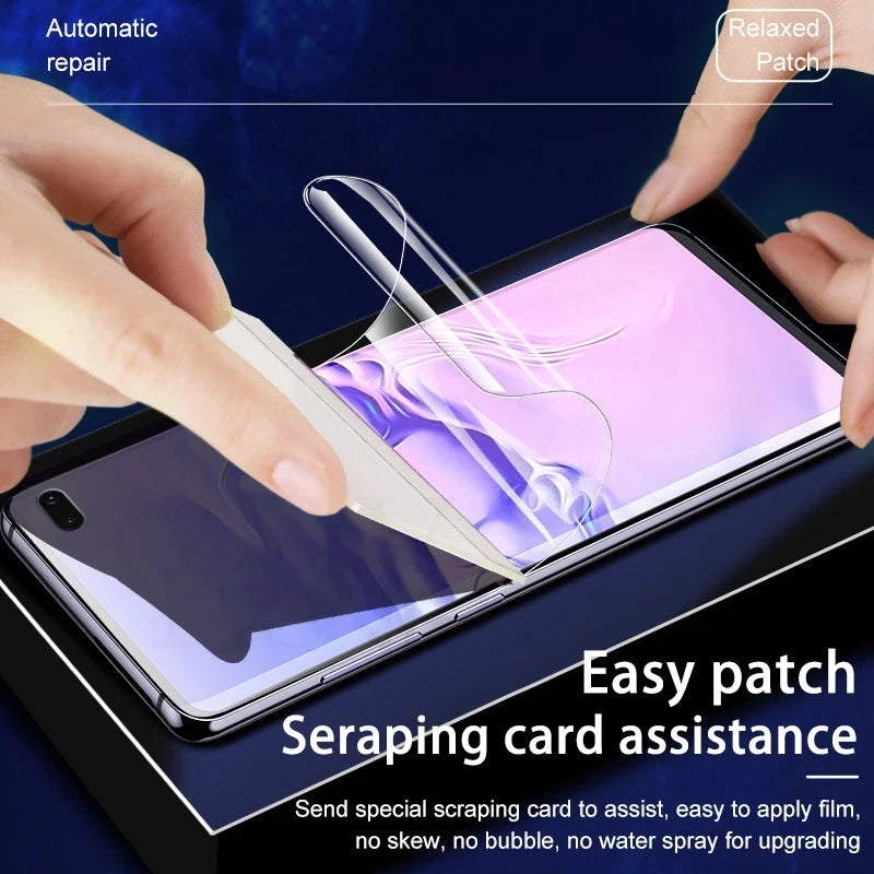 4Pcs Hydrogel Film Screen Protector For Samsung - Premium Screen Protectors from Dressmycell.com - Just $13! Shop now at Dressmycell.com