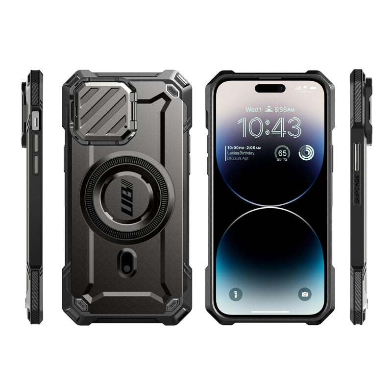 Full Body Rugged Case with Camera Cover & Built-in Kickstand For iPhone Pro Max - Premium Mobile Phone Cases from SUPCASE - Just $49! Shop now at Dressmycell.com