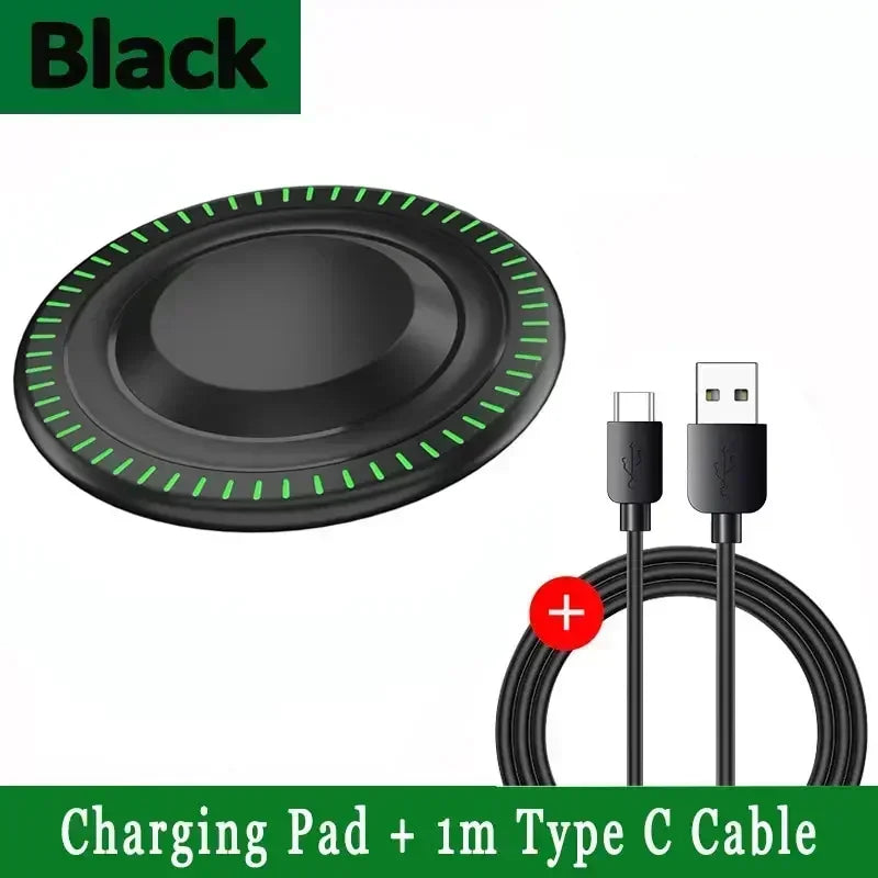 30W Fast Wireless Charging Pad - Premium Chargers & Powerbanks from Dressmycell.com - Just $15! Shop now at Dressmycell.com