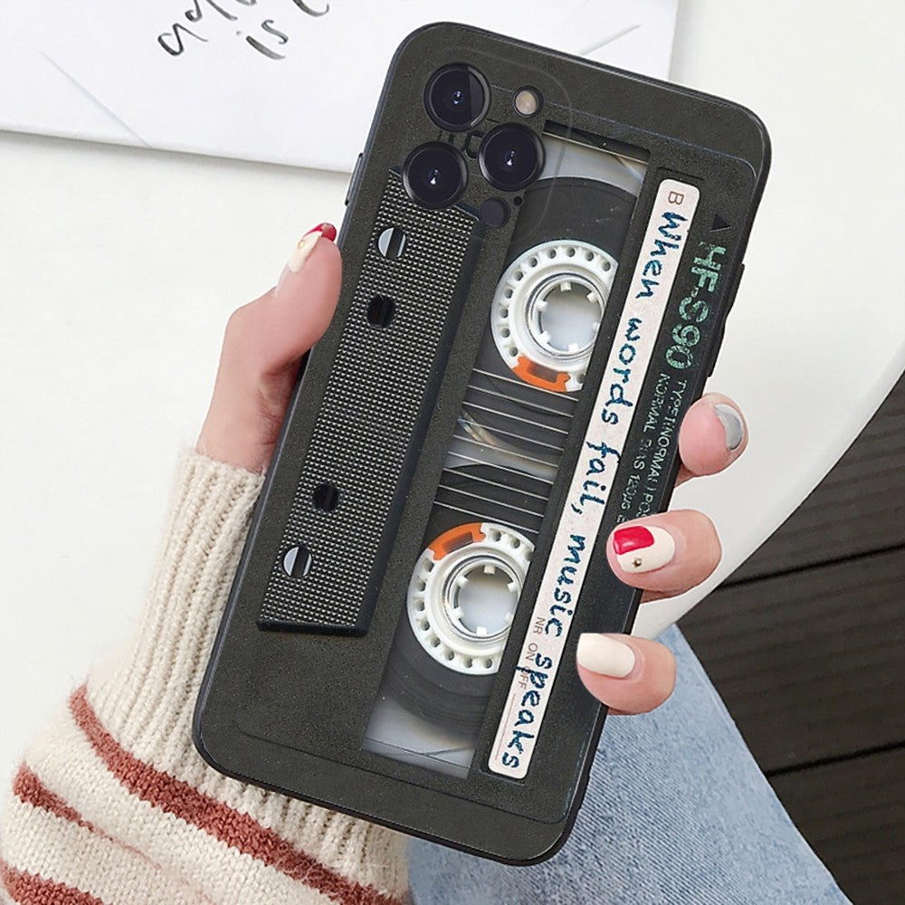 Vintage Cassette Tape Phone Case For iPhone - Premium Mobile Phone Cases from Dressmycell.com - Just $14! Shop now at Dressmycell.com