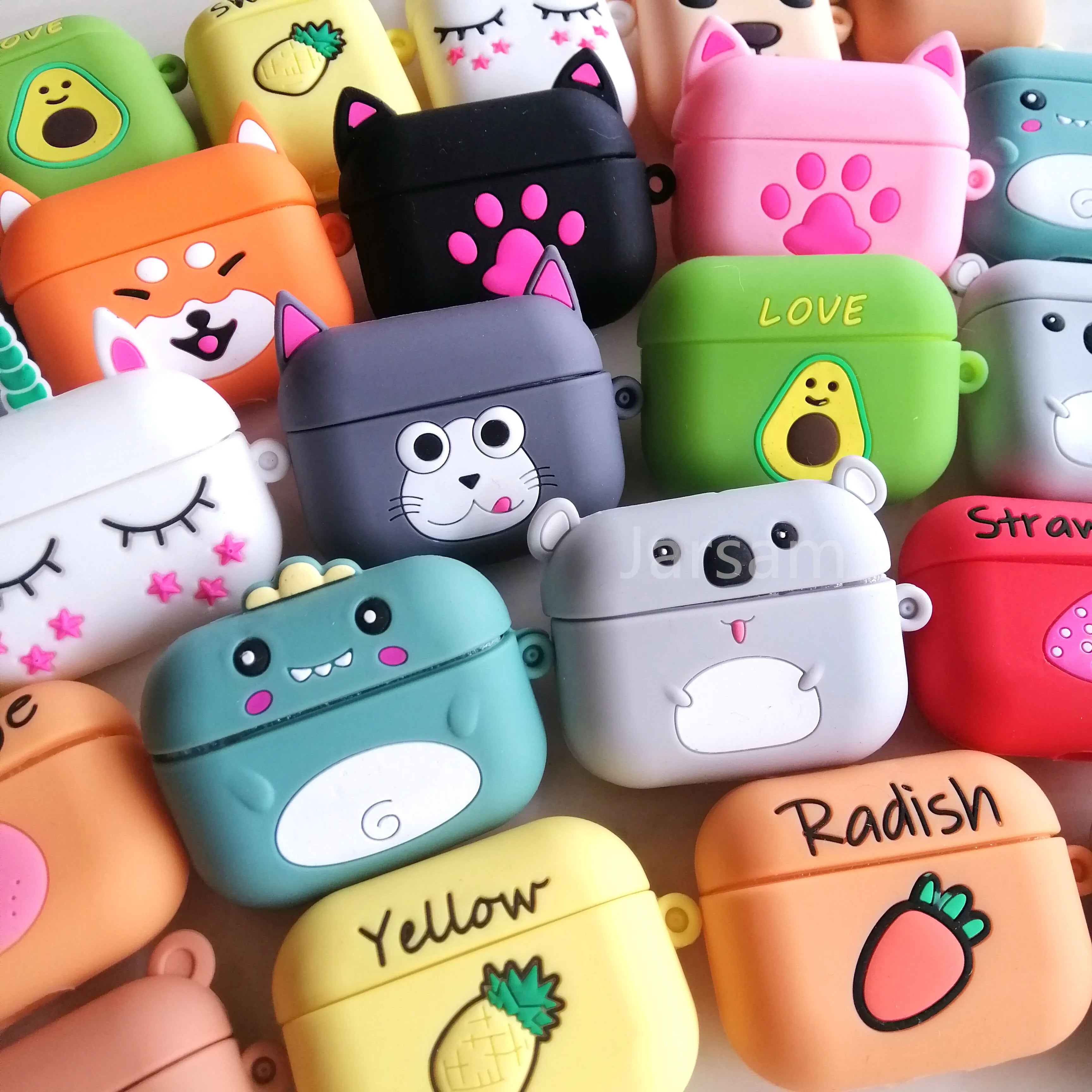Cute Silicone Case For Airpods Pro - Premium Airpods Cases from Dressmycell.com - Just $13! Shop now at Dressmycell.com