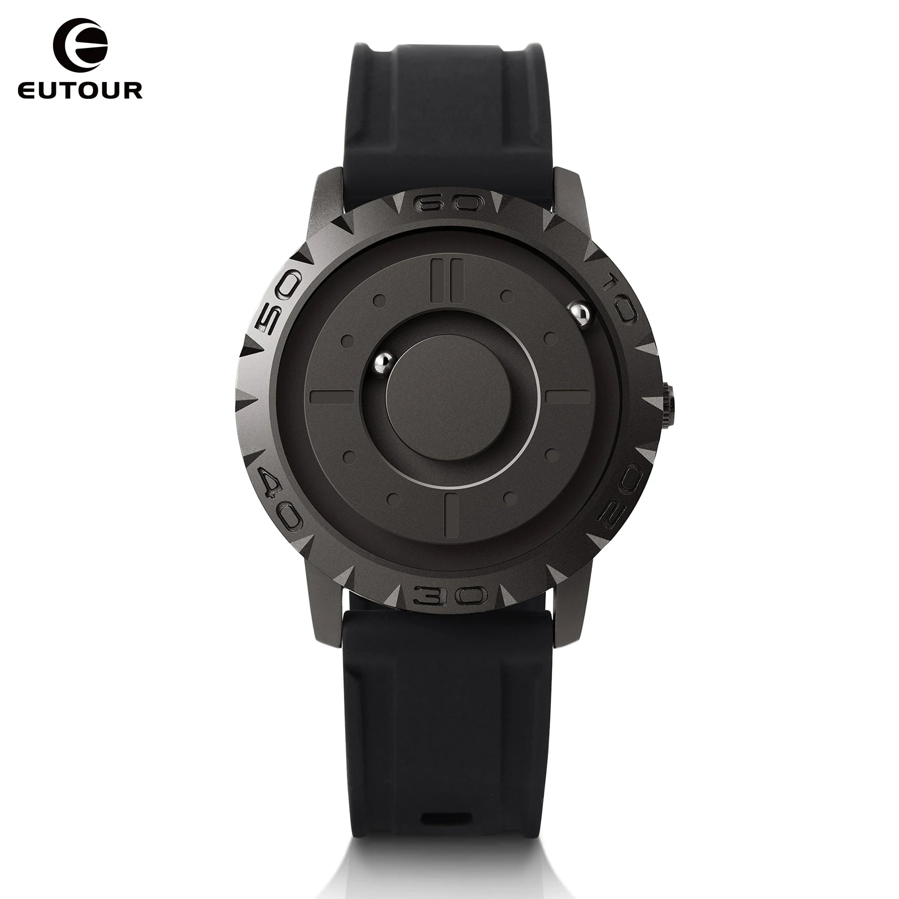 Eutour Iron Ball Magnetic Pointer Quartz Watch for Men - Premium Watches from Eutour - Just $62! Shop now at Dressmycell.com