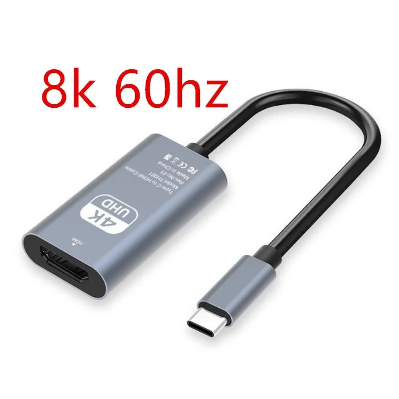 TYPE C to HDMI 4K Adapter (USB-C 3.1 Male to HDTV Female Converter) - Premium Electronics from Dressmycell.com - Just $12.99! Shop now at Dressmycell.com