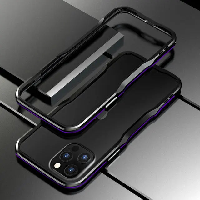 LUPHIE Aluminum Frame Bumper Case For iPhone - Premium Mobile Phone Cases from Luphie - Just $25! Shop now at Dressmycell.com