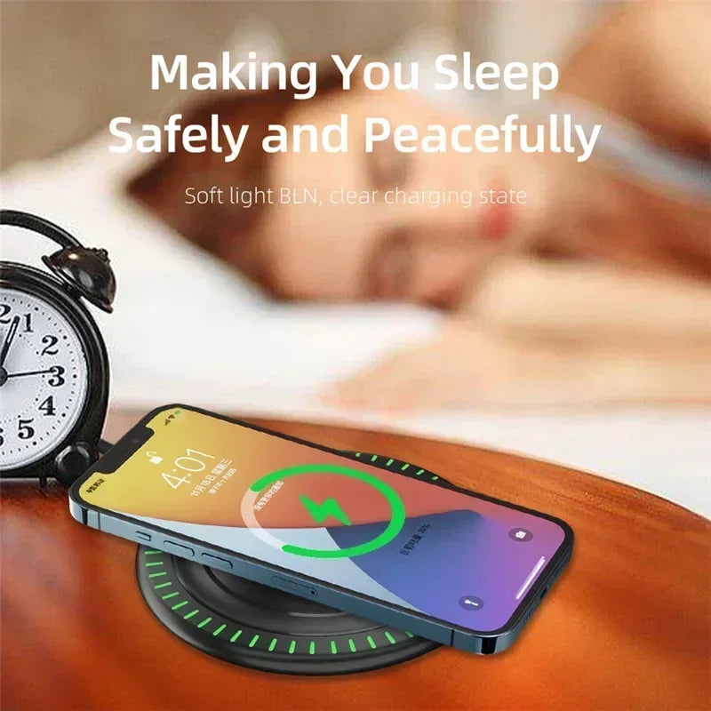 30W Fast Wireless Charging Pad - Premium Chargers & Powerbanks from Dressmycell.com - Just $15! Shop now at Dressmycell.com