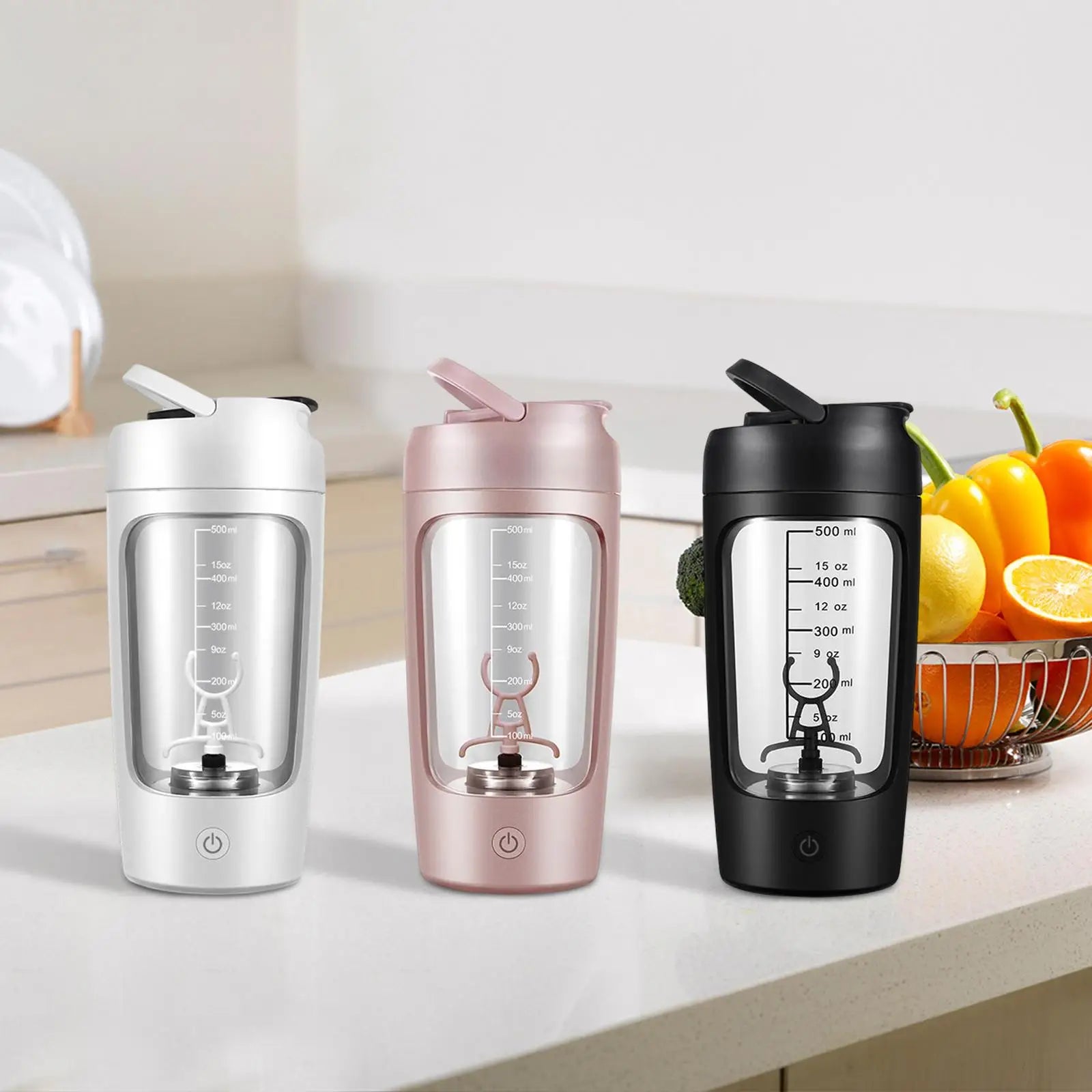 Portable 650ml Electric Protein Shaker Bottle USB Rechargeable Blender - Premium Electronics from Dressmycell.com - Just $35! Shop now at Dressmycell.com