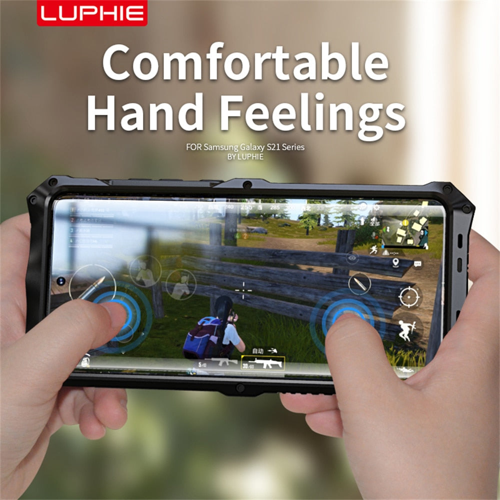 360 Metal Shockproof Armor Case for iPhone - Premium Mobile Phone Cases from Luphie - Just $37.00! Shop now at Dressmycell.com