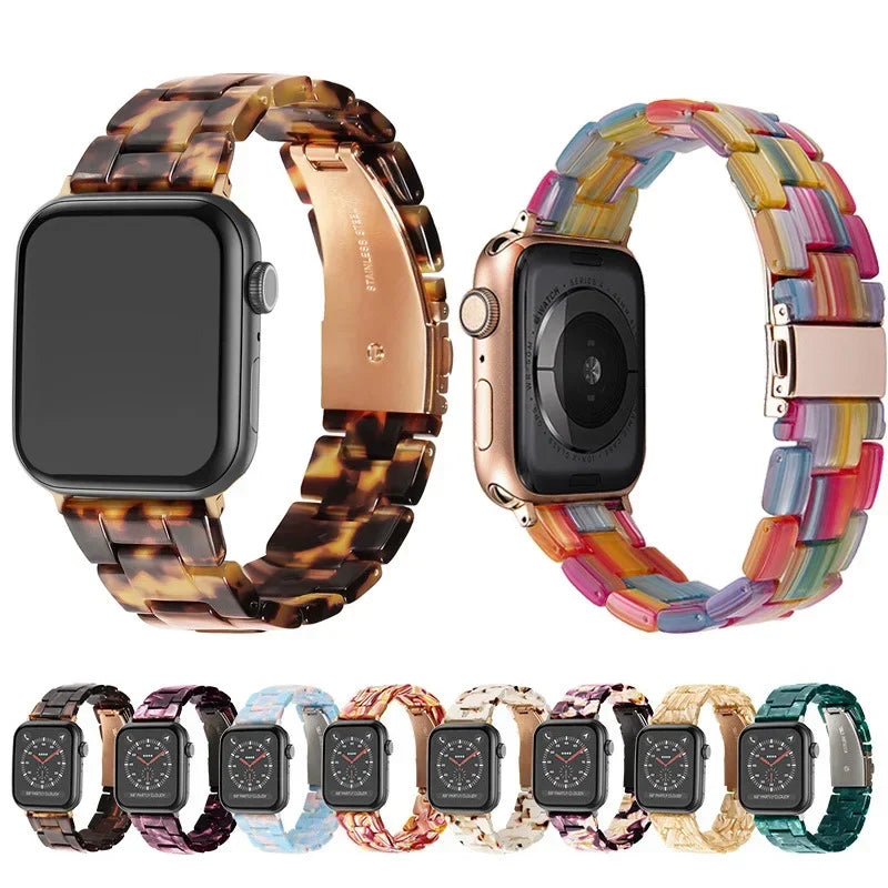 Resin Wrist band for Apple Watch - Premium Apple Watch Accessories from Dressmycell.com - Just $20! Shop now at Dressmycell.com